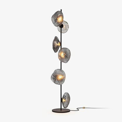 Glass Petals Free-standing Lamp Floor Lamp