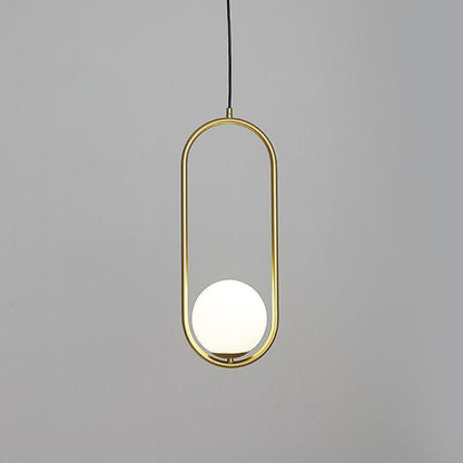 Mila Brass Houselight Pendant Light