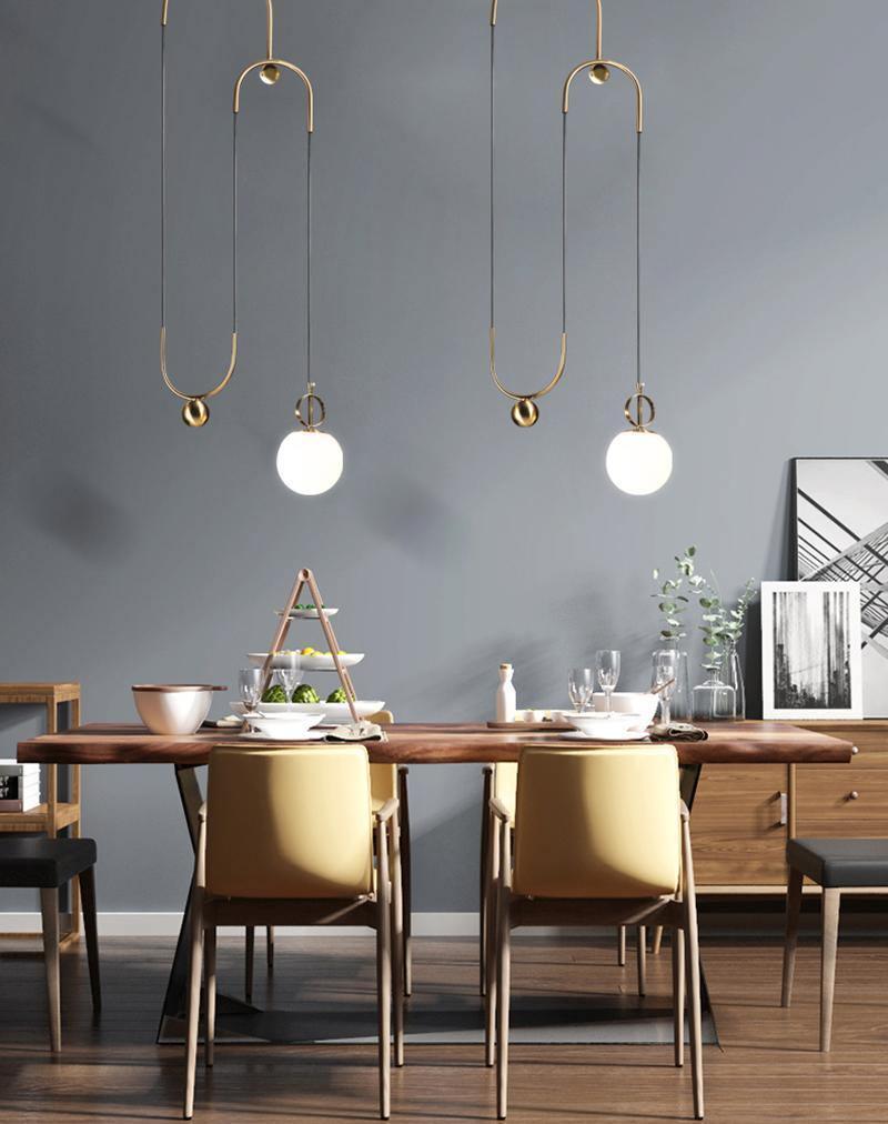 Glass Ball Droplight Pendant Lamp