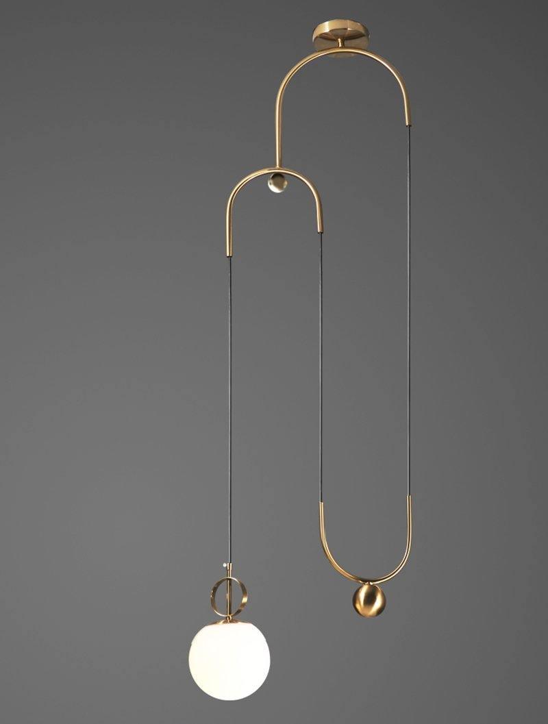 Glass Ball Droplight Pendant Lamp