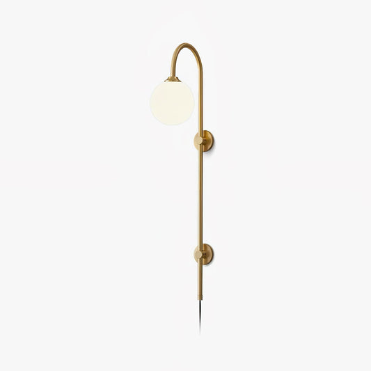 Globe Brass Plug-in Wall light fixture Wall Sconce