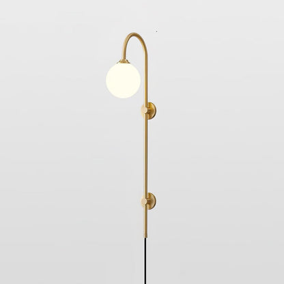 Globe Brass Plug-in Wall light fixture Wall Sconce