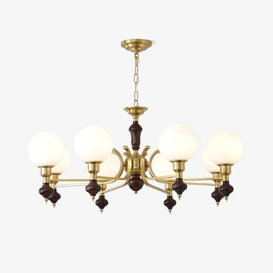 Globe Orb Candelabrum Chandelier