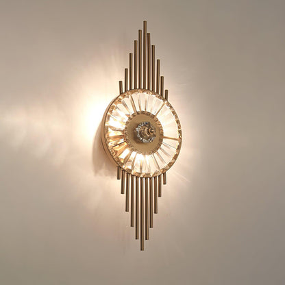 Crystal Gear Gold Wall sconce Wall Light