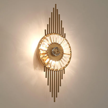 Crystal Gear Gold Wall sconce Wall Light