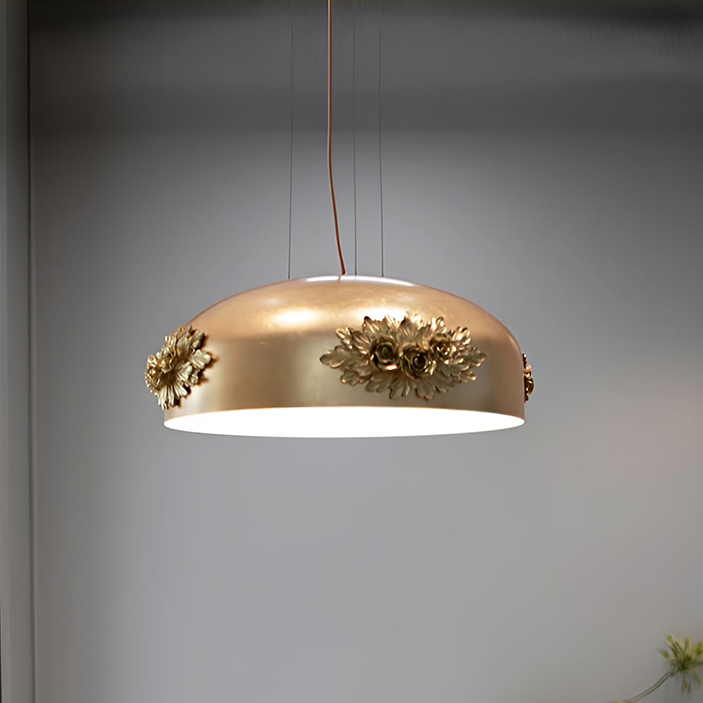 Gold Tuzzi Droplight Pendant Light