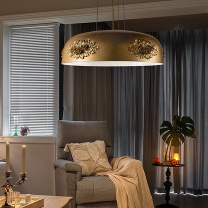 Gold Tuzzi Droplight Pendant Light