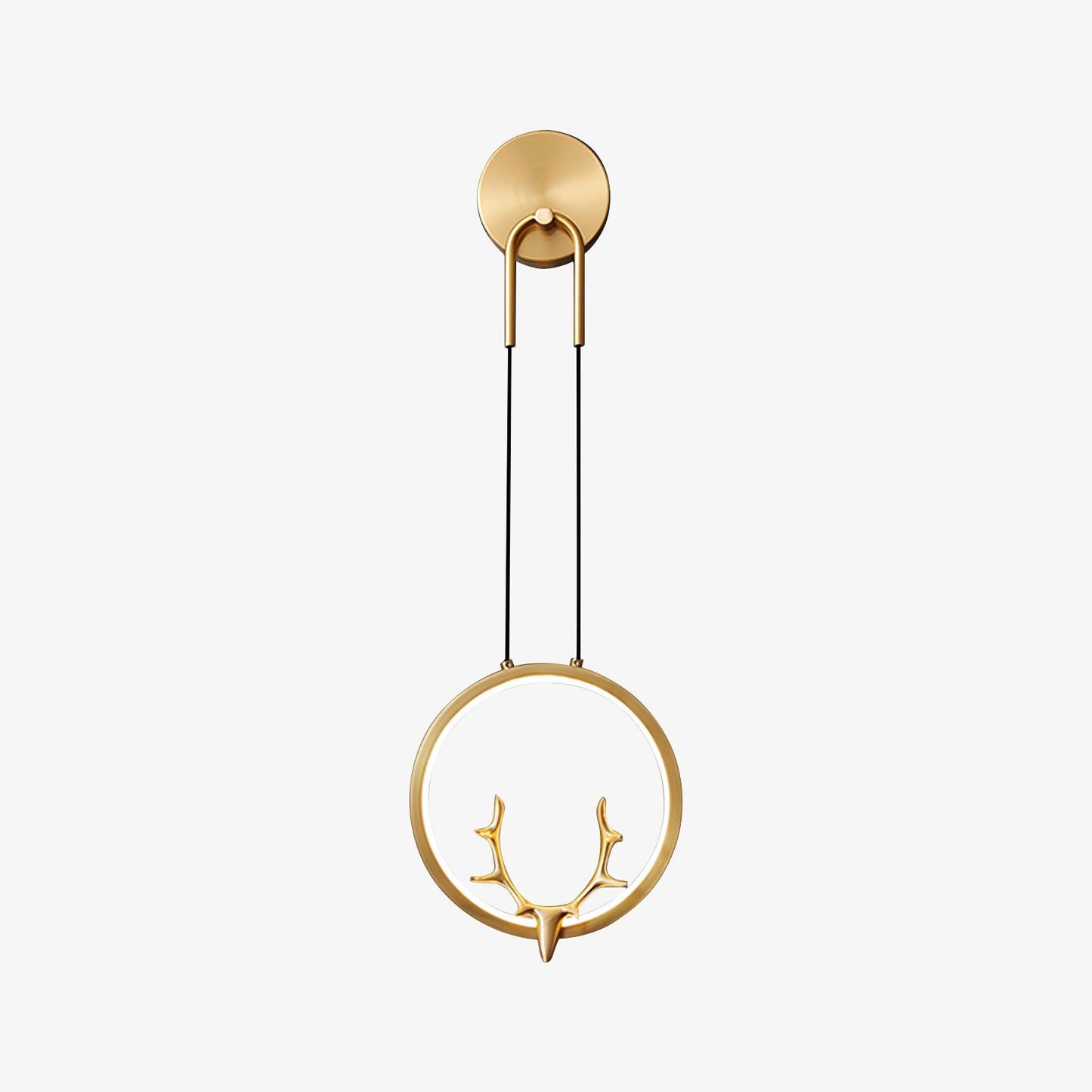 Golden Antler Bracket light Wall Light