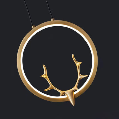 Golden Antler Bracket light Wall Light