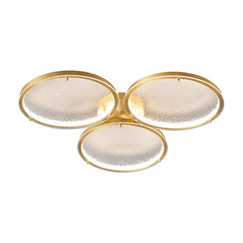 Golden Rings Overhead light Ceiling Light