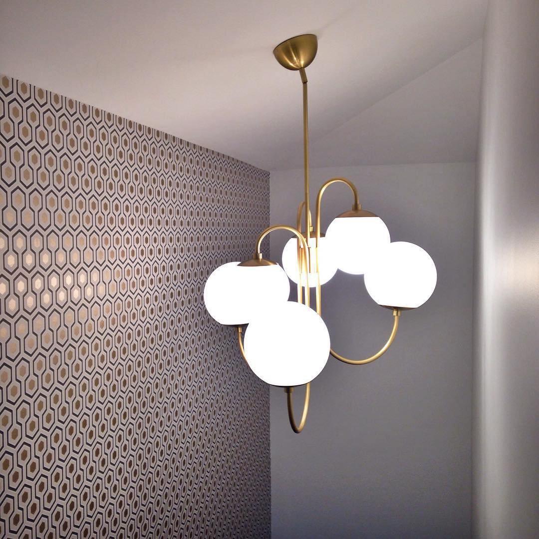 Gooseneck Ceiling fixture Chandelier