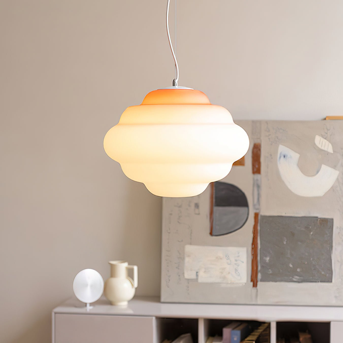 Gradient Cloudy Houselight Pendant Lamp