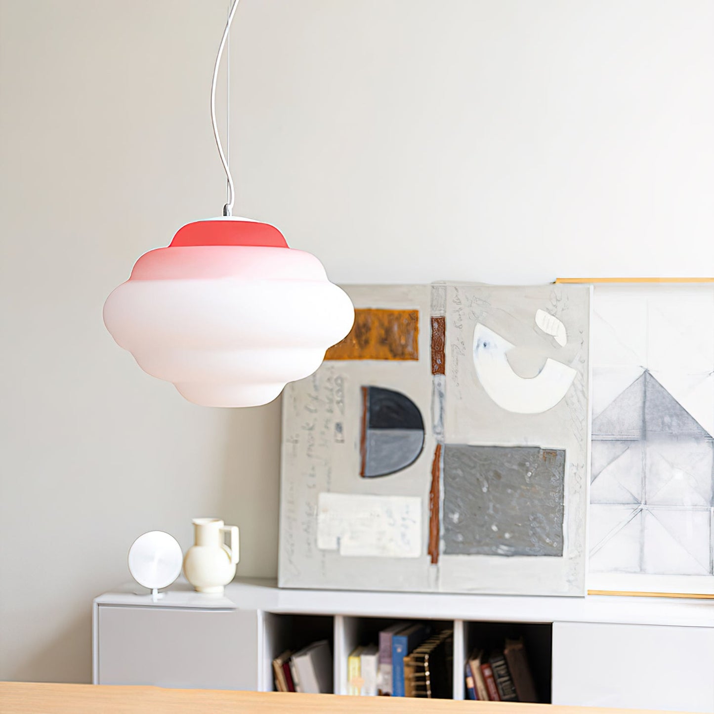 Gradient Cloudy Houselight Pendant Lamp