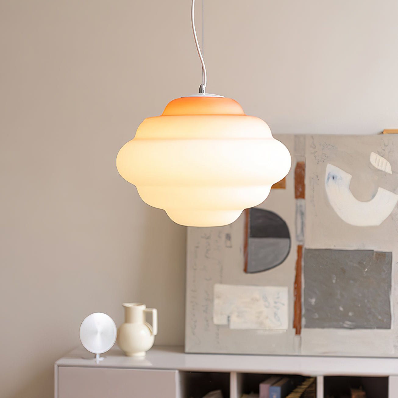 Gradient Cloudy Houselight Pendant Lamp