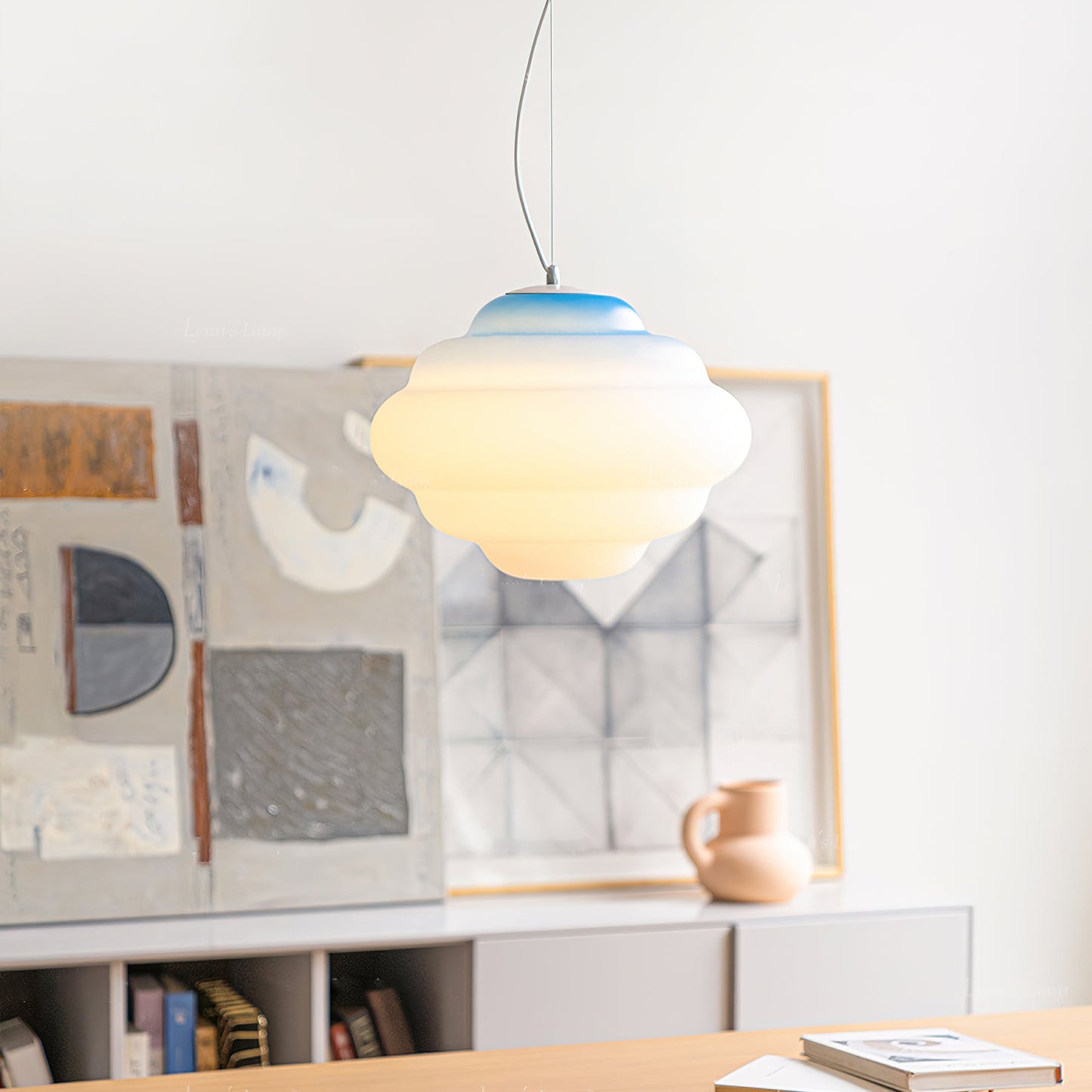 Gradient Cloudy Houselight Pendant Lamp