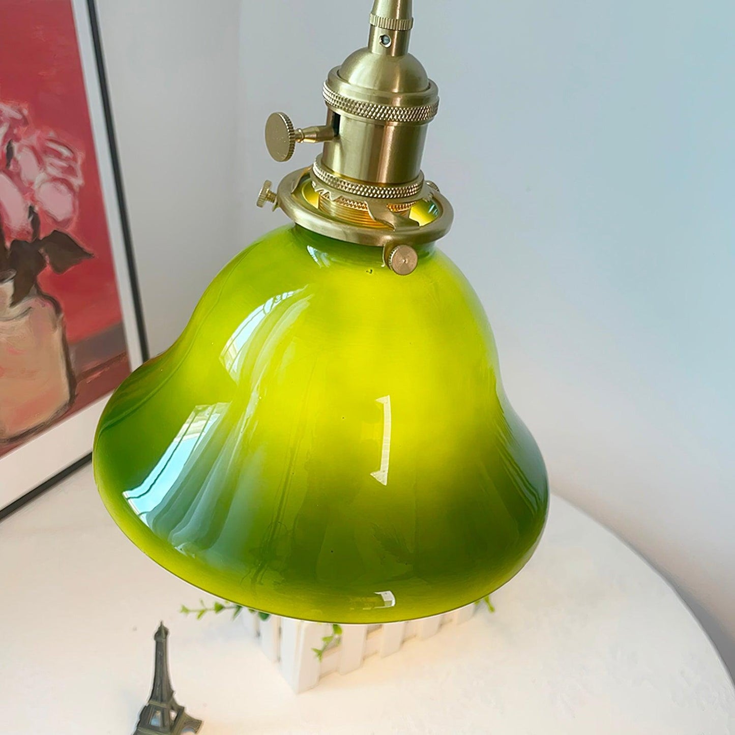 Green Bell Houselight Pendant Light