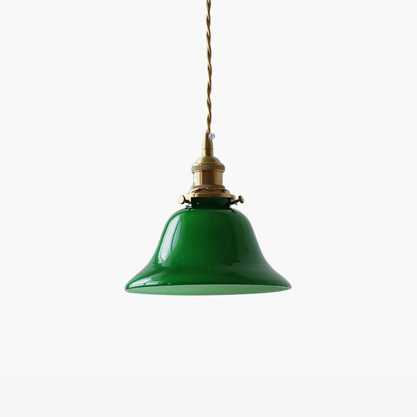 Green Bell Houselight Pendant Light