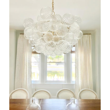 Glass Ball Bubbles Electrolier Chandelier