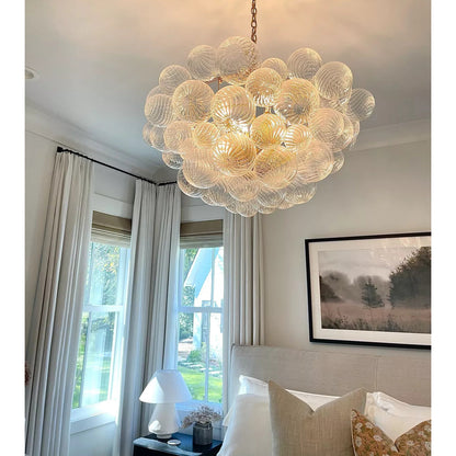 Glass Ball Bubbles Electrolier Chandelier