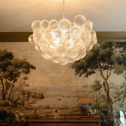 Glass Ball Bubbles Electrolier Chandelier