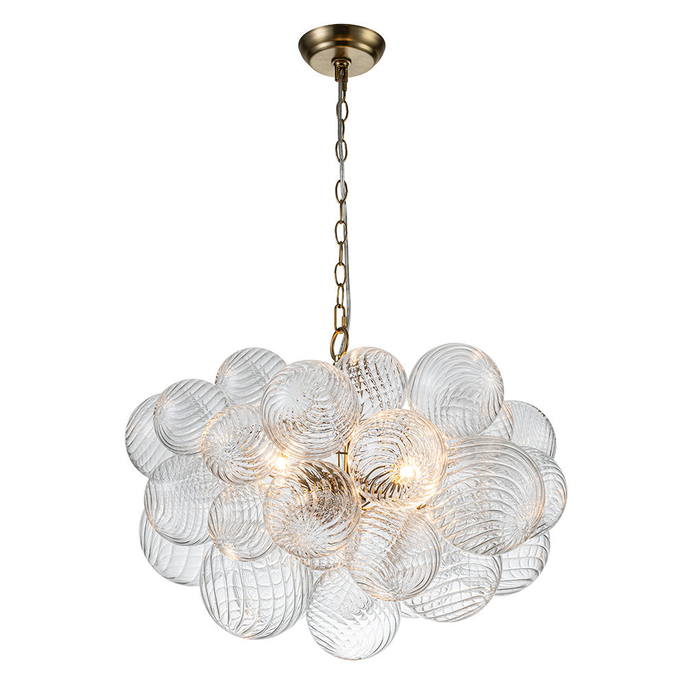 Glass Ball Bubbles Electrolier Chandelier