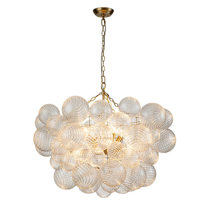 Glass Ball Bubbles Electrolier Chandelier