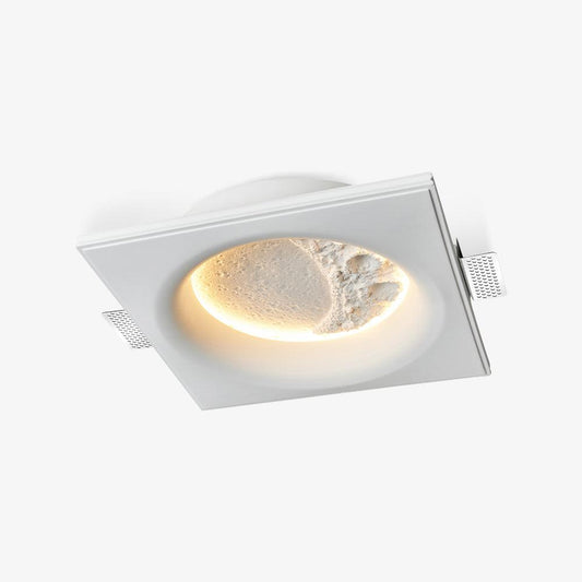 Gypsum Moon Bracket light Wall Lamp