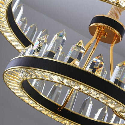 Villa 2-Tier Contemporary Chandelier