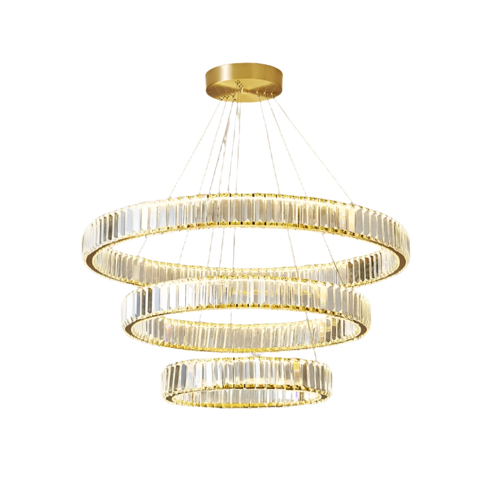 Roma 3-Tier Modern Chandelier