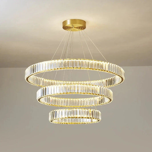 Roma 3-Tier Modern Chandelier