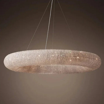 Bergamo Crystal Modern Chandelier