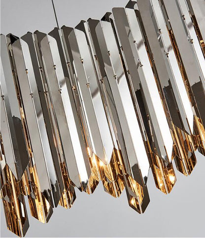 Legance Stainless Steel Chandelier, Chrome