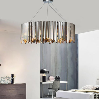 Legance Stainless Steel Chandelier, Chrome