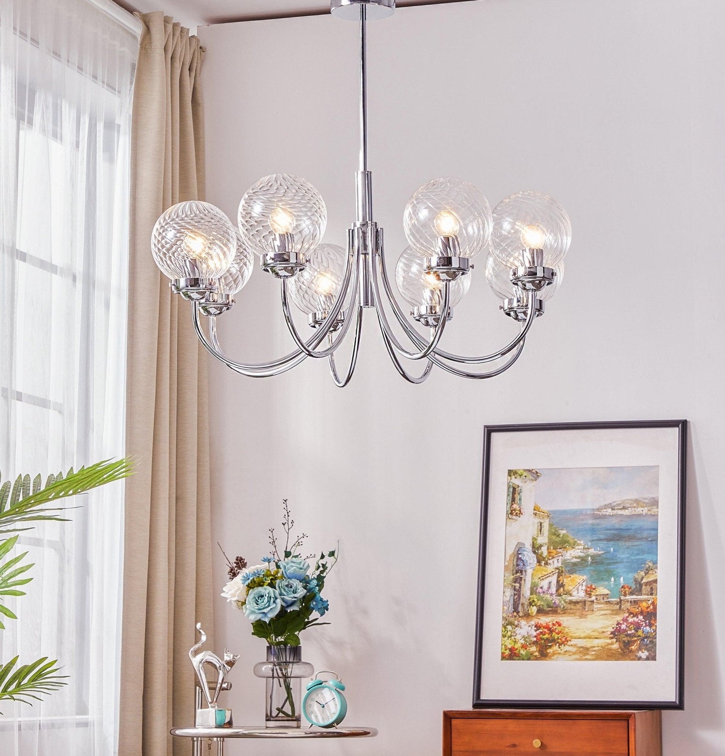 Hamilton Gasolier Chandelier