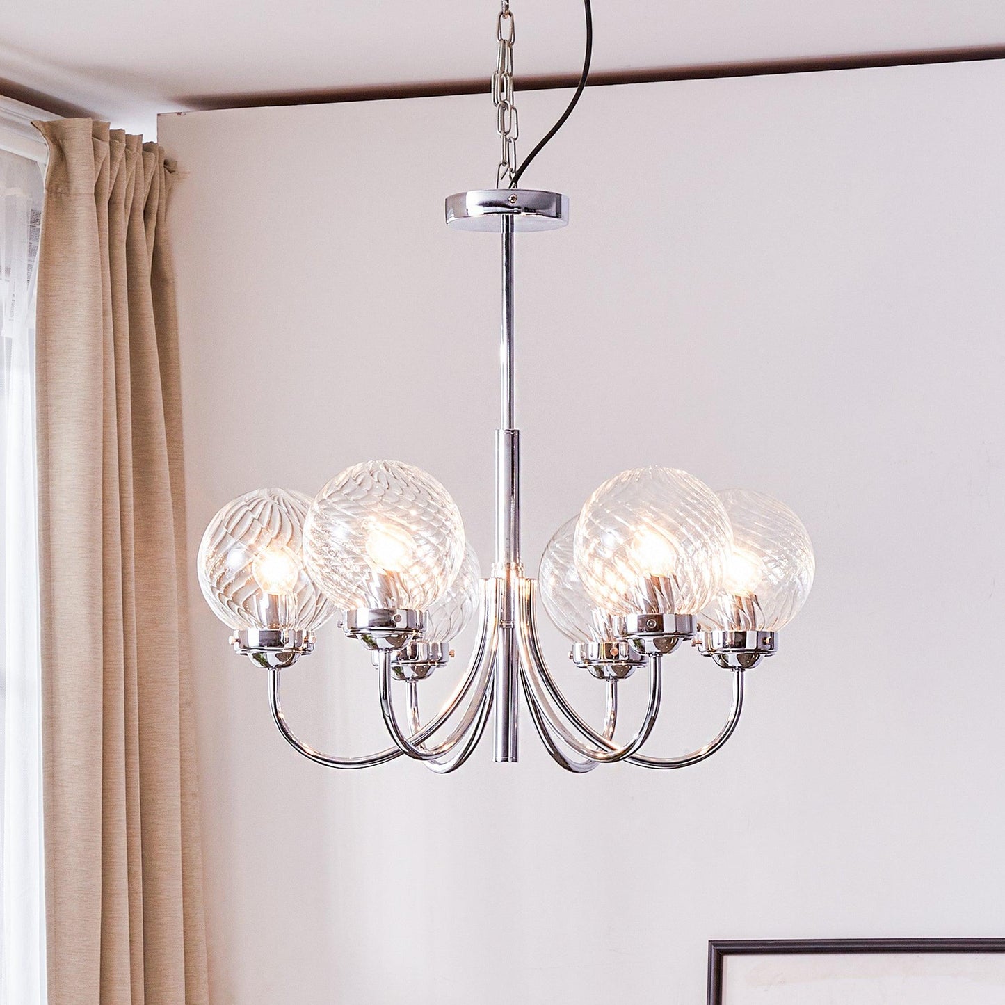 Hamilton Gasolier Chandelier