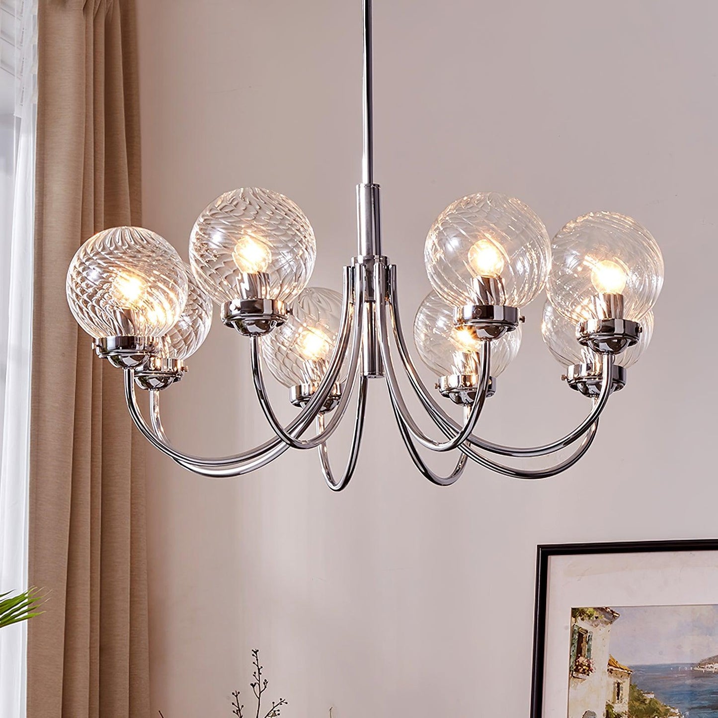 Hamilton Gasolier Chandelier