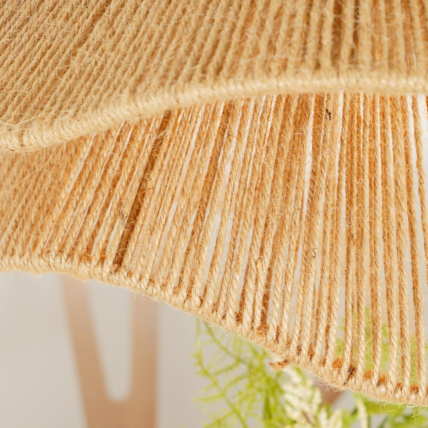 Handmade Straw Hat Hanging light Pendant Lamp