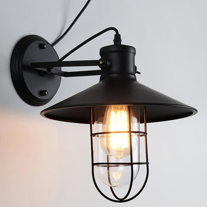 Harbour Industrial Lamp bracket Wall Light