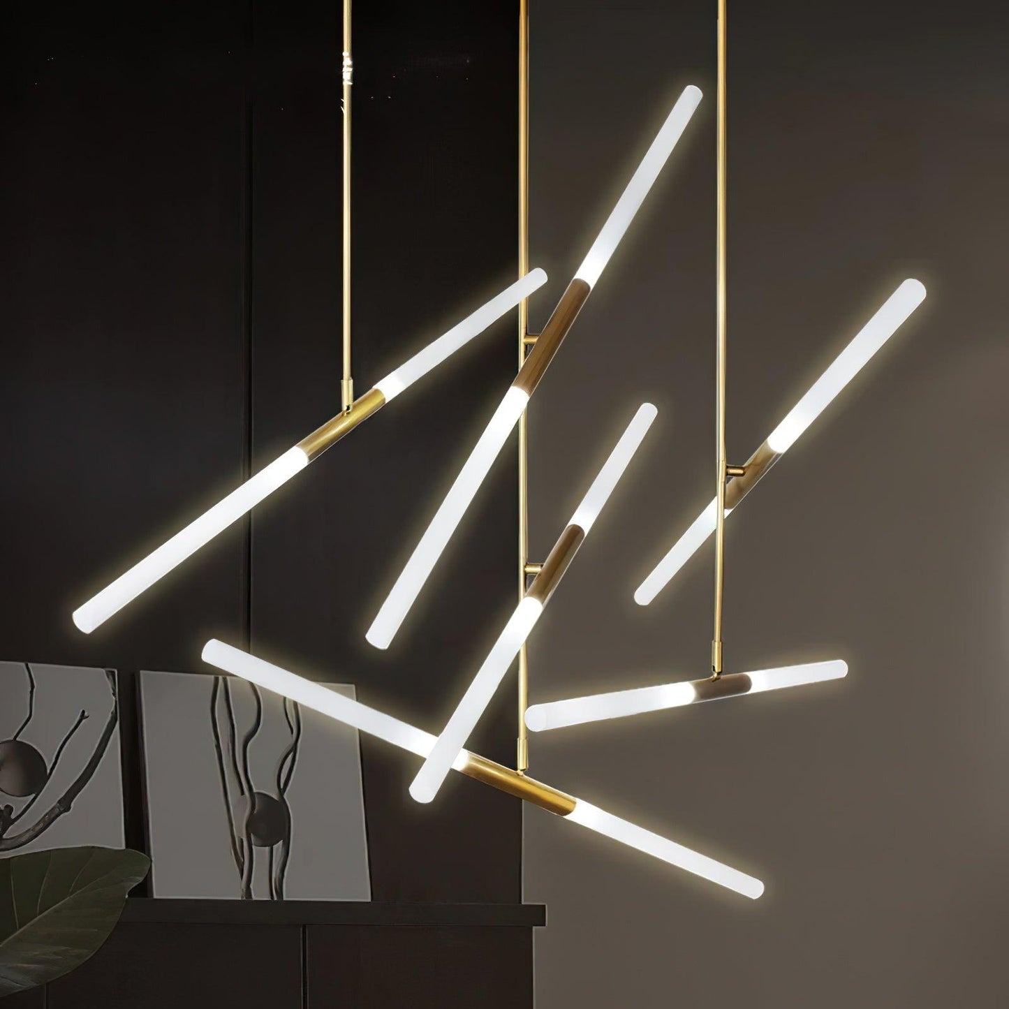 Hash Linear Pendant light Suspension