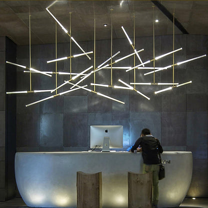 Hash Linear Pendant light Suspension