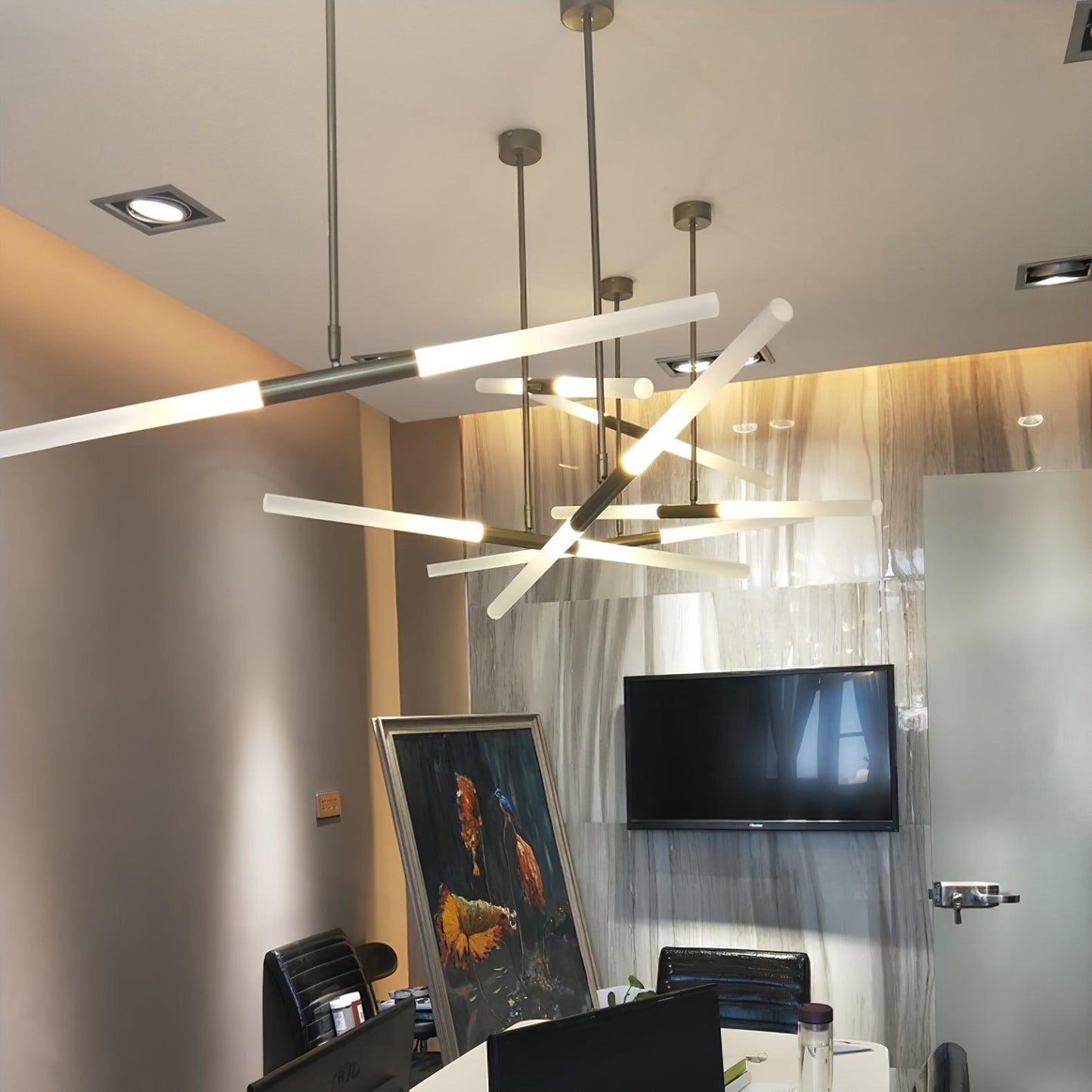 Hash Linear Pendant light Suspension