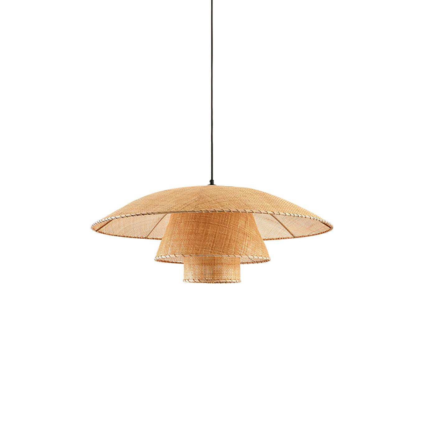 Hat Weave Rattan Drop light Pendant Lamp