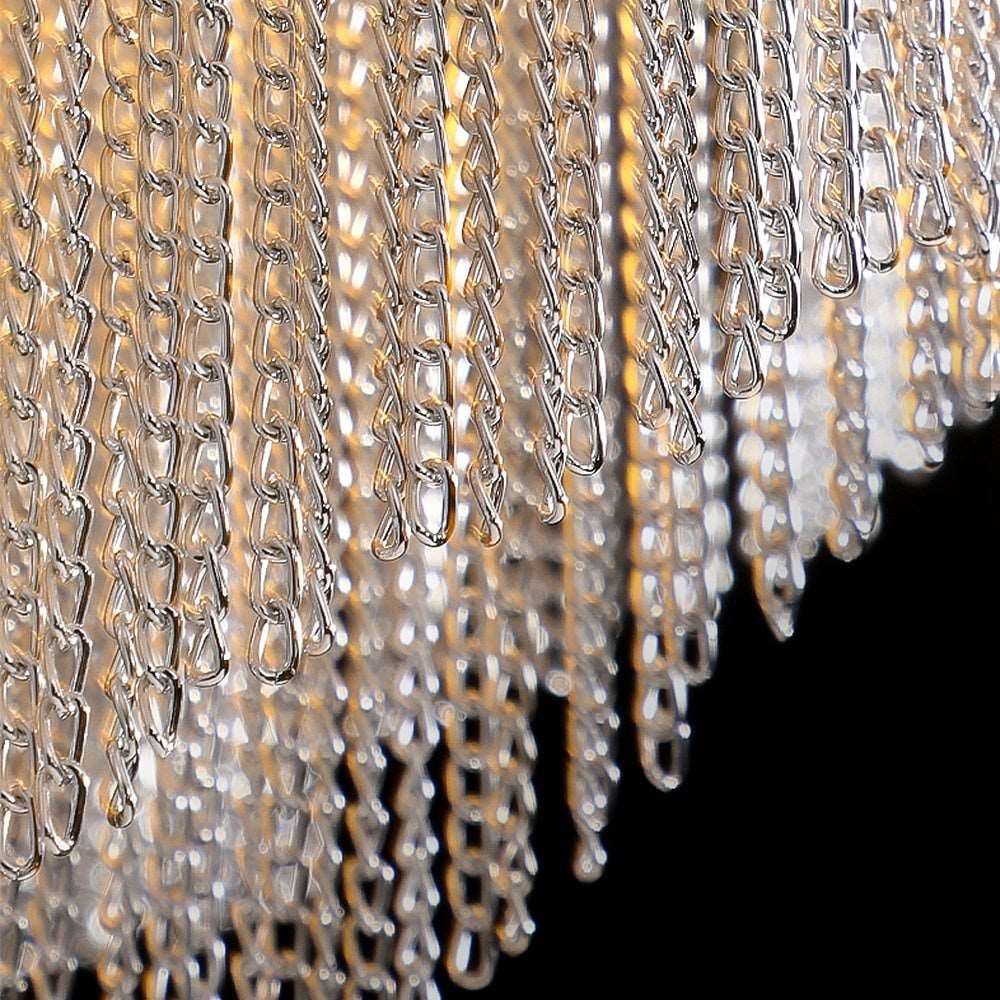 Cadena Chain Tassel Ceiling Light Fixture