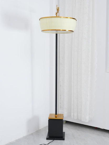 Hejun Fabric Free-standing Lamp Floor Lamp