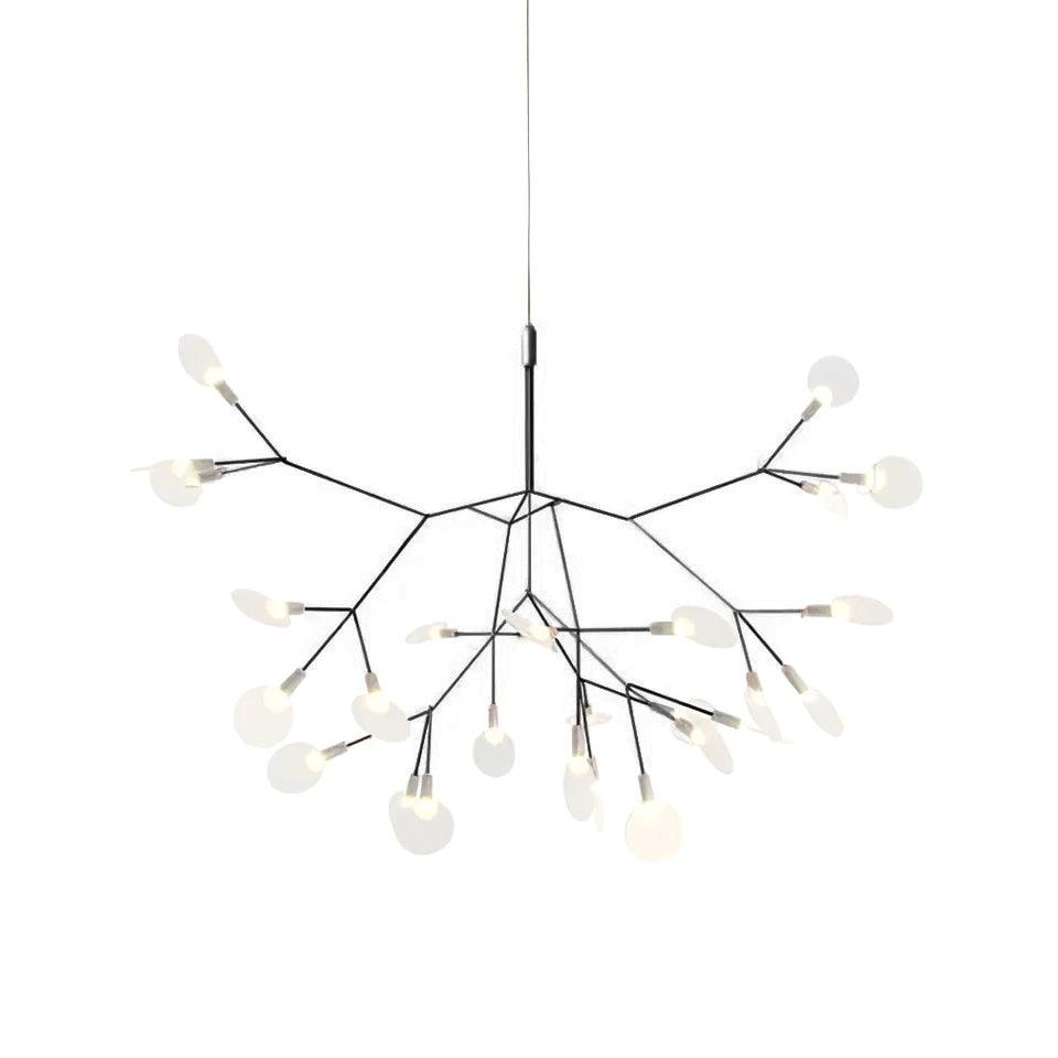 Black Firefly LED Ceiling fixture Chandelier