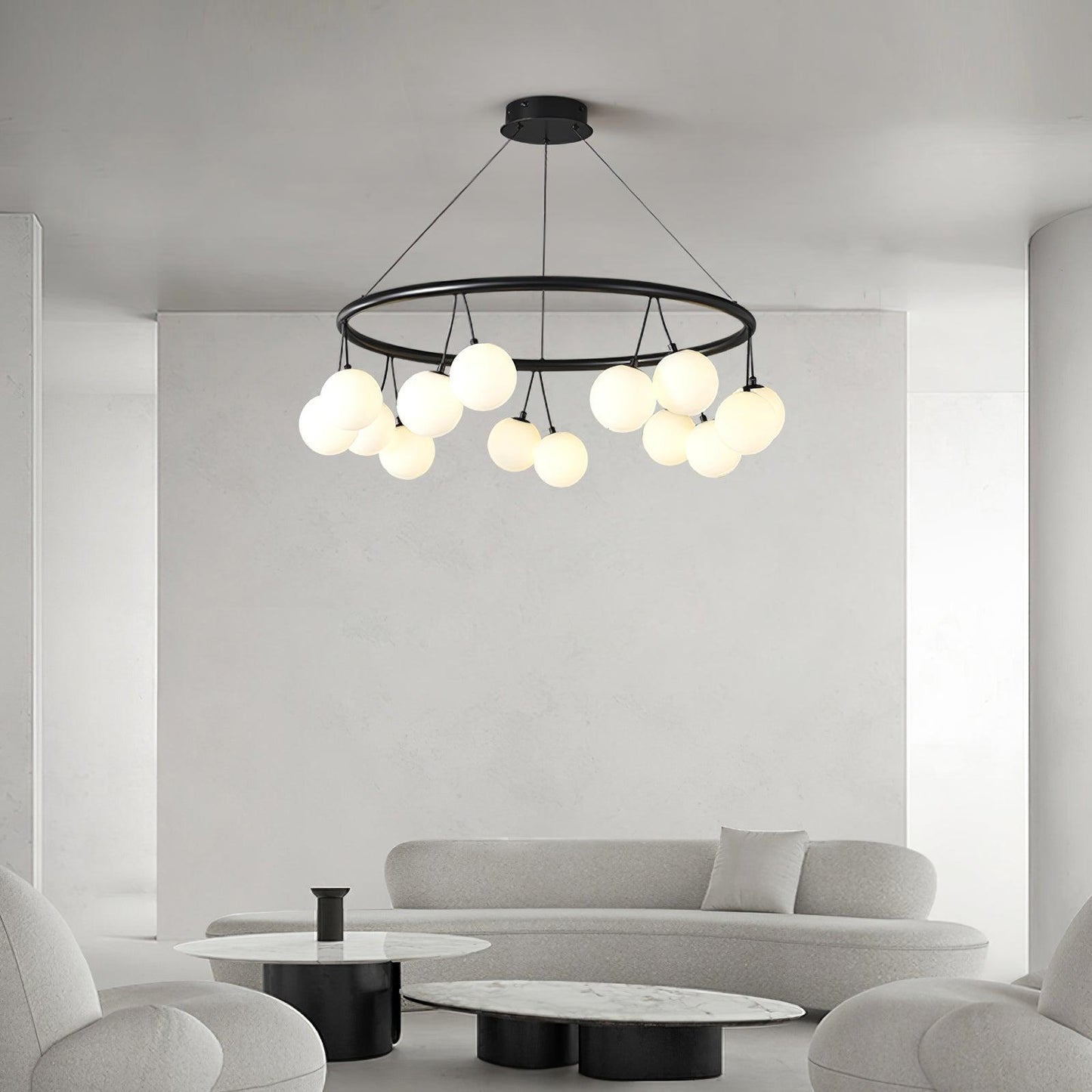 Heronia Gasolier Chandelier