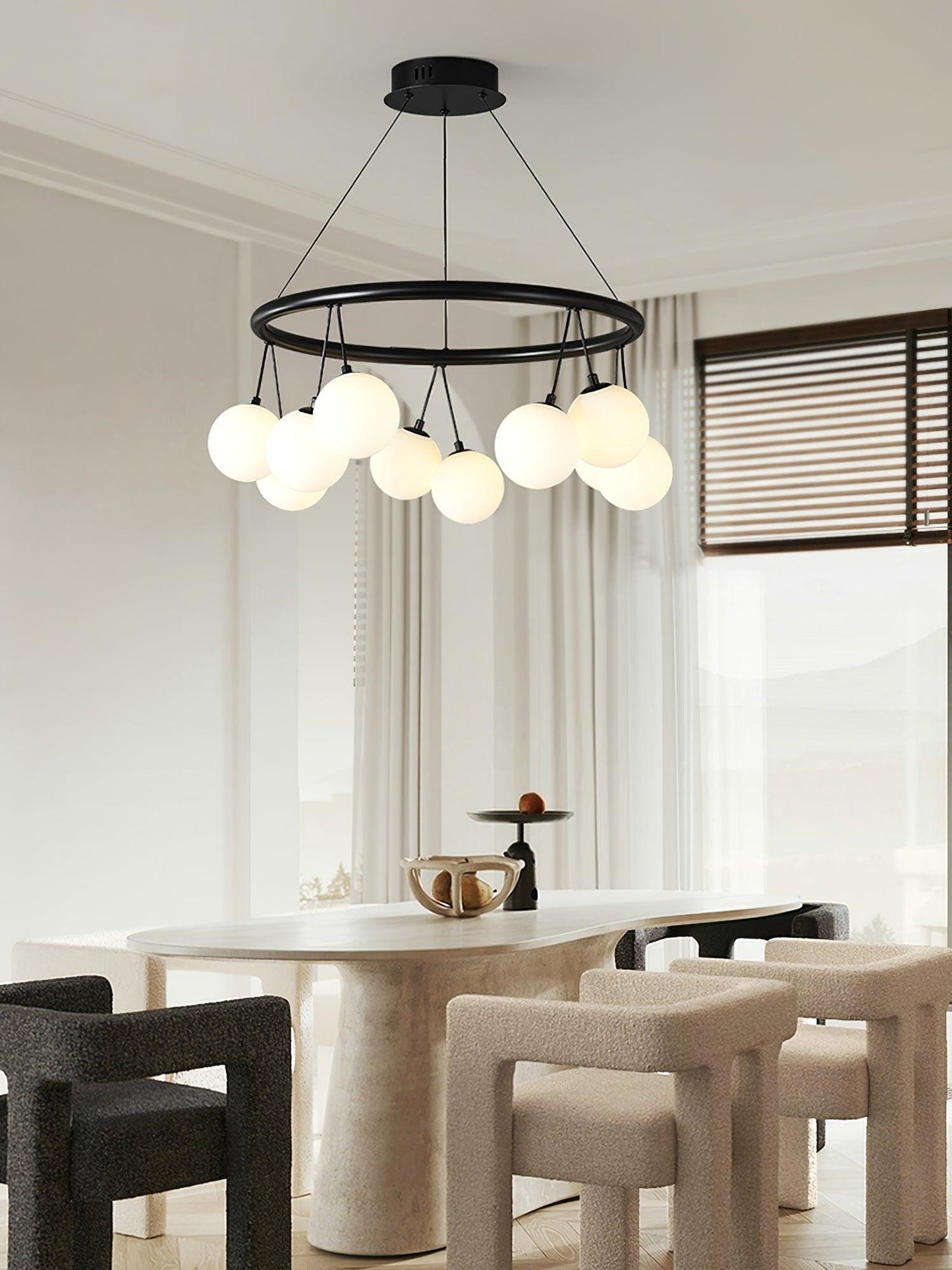 Heronia Gasolier Chandelier