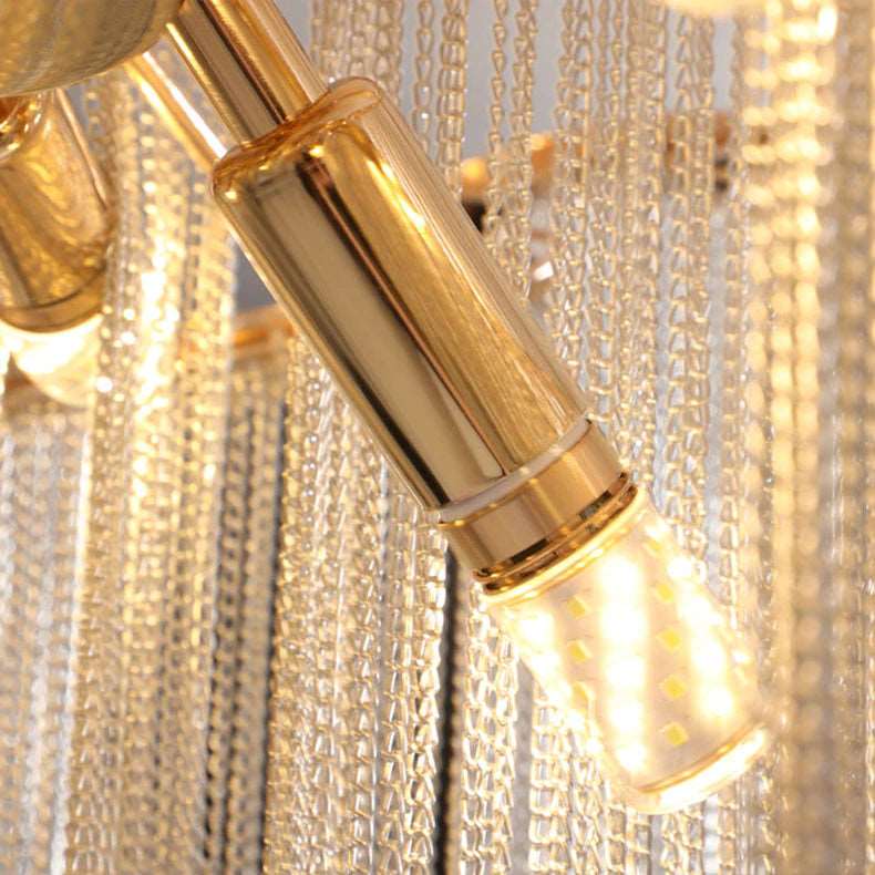 Cadena Chain Tassel Ceiling Light Fixture