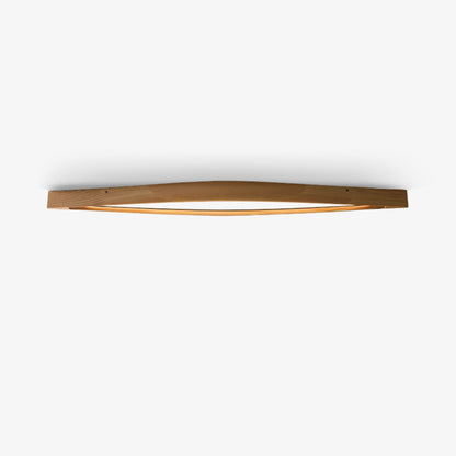 Horizon Linear Wood Flush mount light Ceiling Lamp