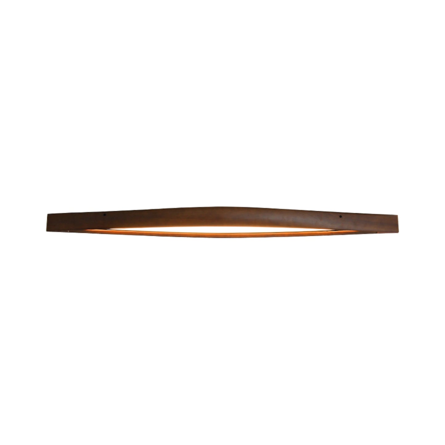 Horizon Linear Wood Flush mount light Ceiling Lamp